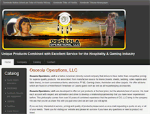 Tablet Screenshot of osceolaoperations.com